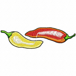 Pepper Embroidery Design 9 Pepper Embroidery Design 9